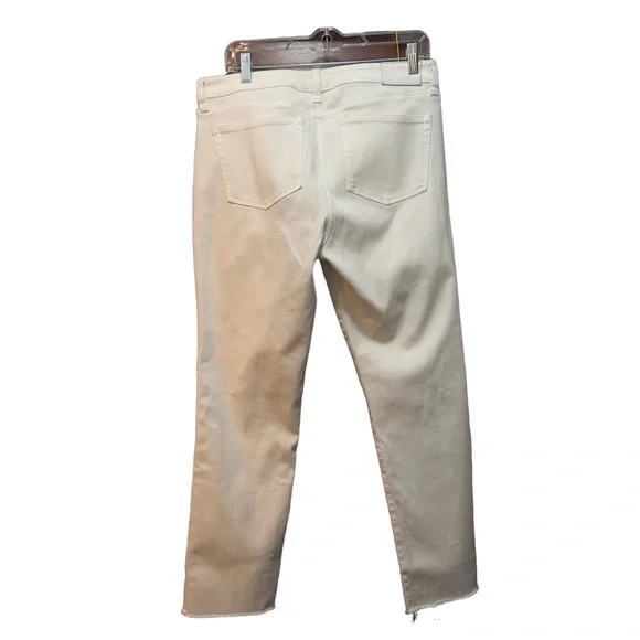 Lauren Ralph Lauren Black Tag Women’s White Straight Leg Jeans Pants Size 12 - Picture 3 of 9